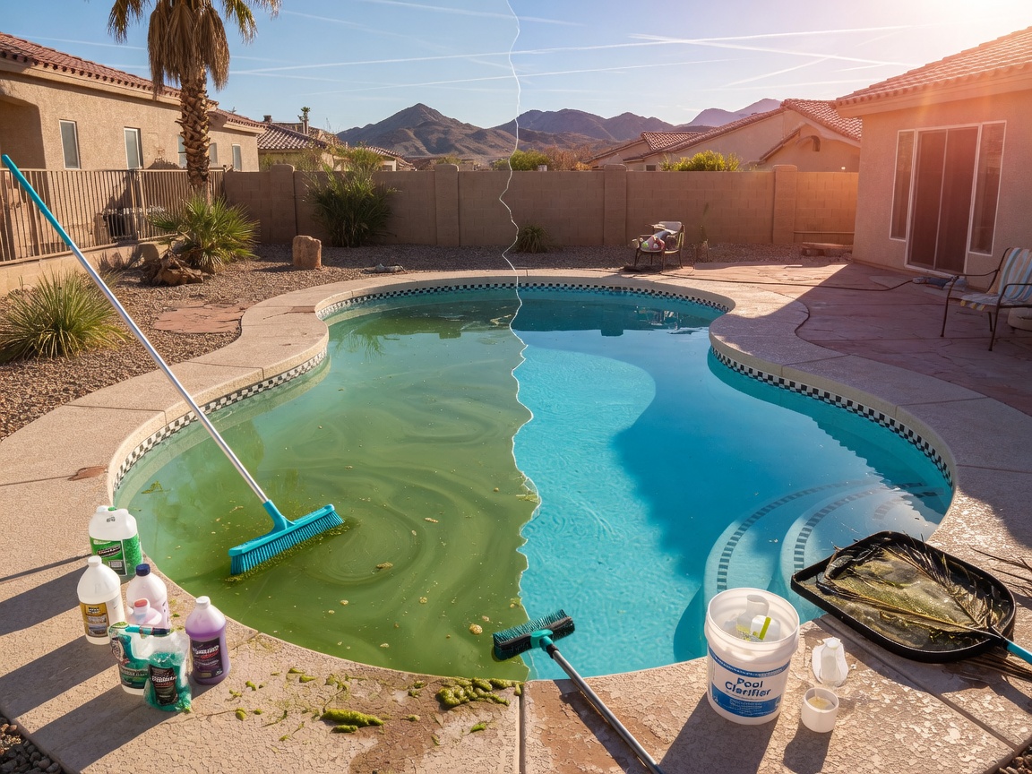 professional pool service — Henderson pool care in MacDonald Ranch