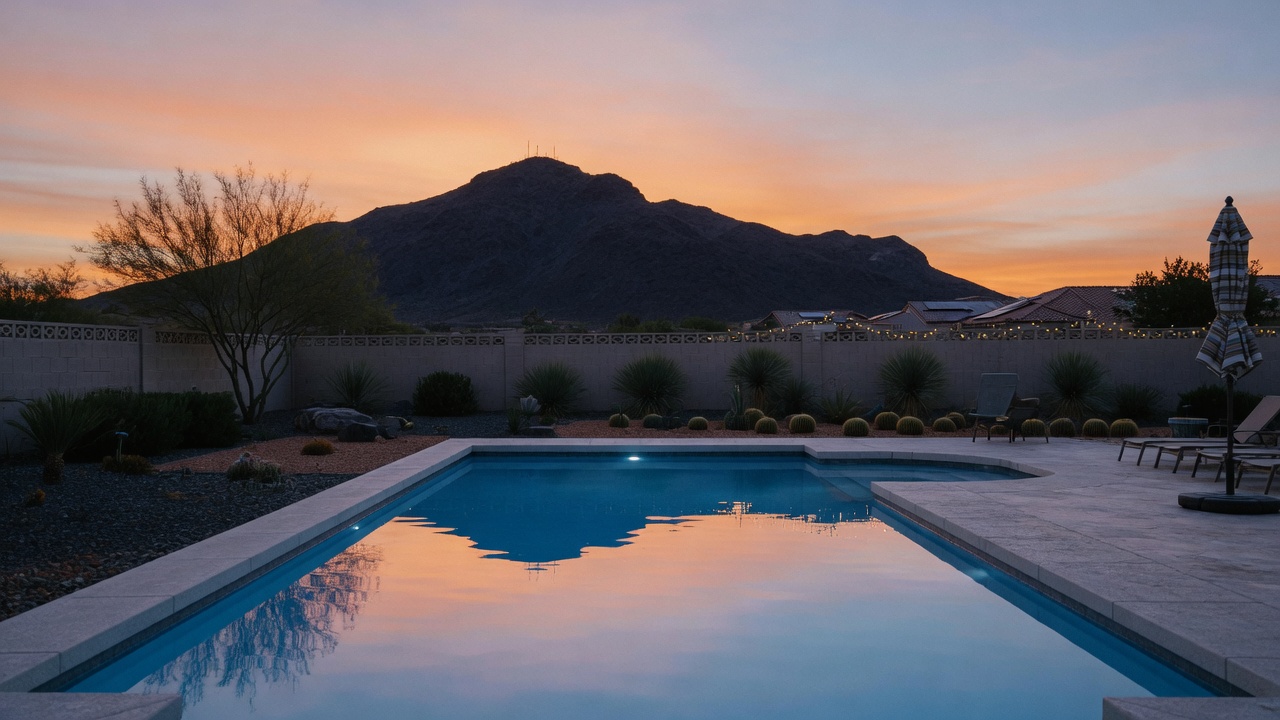 pets pool cleaning — Henderson pool care in Whitney Ranch